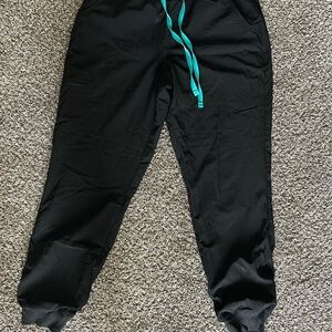Figs Black Joggers